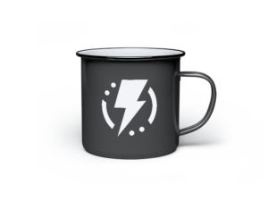 Black Coffee Mug