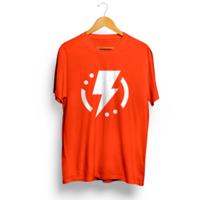 Orange Men T-shirt