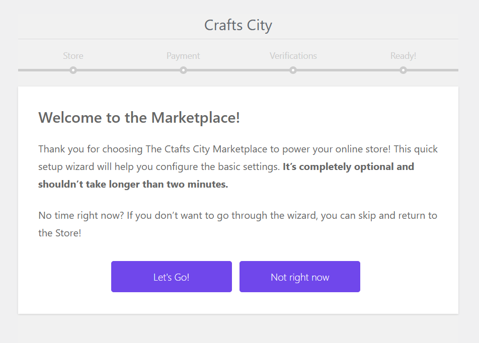 Crafts City Registration